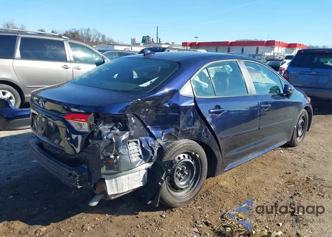2024 Toyota Corolla Le z USA, uszkodzony, nr VIN 5YFB4MDE2RP157588